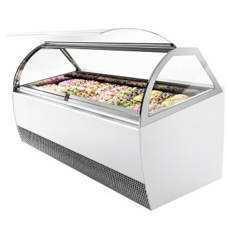Isa consumptie-ijs vitrine MILLENNIUM 2.0 GR DT 190 EXC H135 AIR-35