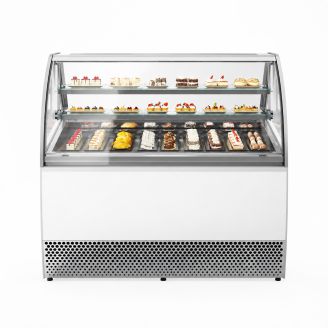 Isa taartvitrine MILLENNIUM 2.0 GR PASTRY 120 H135
