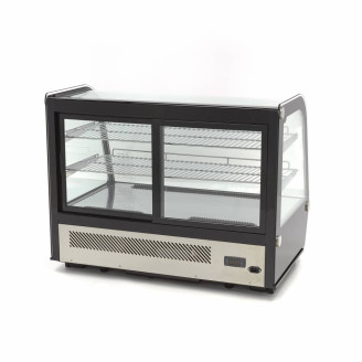 Maxima Gebaksvitrine - 160 L - 88 cm - Schuifdeuren Achter