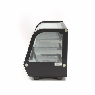 Maxima Gebaksvitrine - 160 L - 88 cm - Schuifdeuren Achter