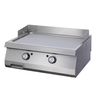 Maxima Heavy Duty Grillplaat - Glad Chroom - Dubbel - 70 cm Diep - Elektrisch