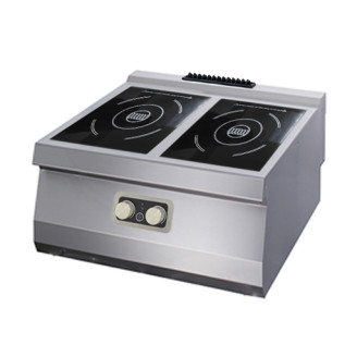 Maxima Heavy Duty Kookplaat - 2 Pits Inductie - Enkel - 70 cm - 400V