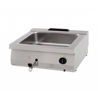 Maxima Heavy Duty Bain Marie - Dubbel - 70 cm Diep - Gas