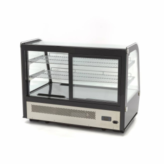 Maxima Gebaksvitrine - 160 L - 88 cm - Schuifdeuren Achter