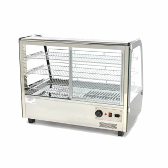 Maxima Warmhoudvitrine - 160 L - 85,6 cm - 3 Niveaus