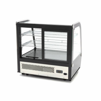Maxima Gebaksvitrine - 120 L - 70 cm - Schuifdeuren Achter
