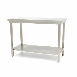 Maxima Werktafel rvs - 100 x 70 cm - Verstelbare Hoogte