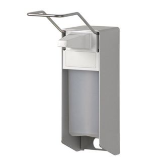 MediQo-line zeep- & desinfectiemiddeldispenser aluminium 1000 ml