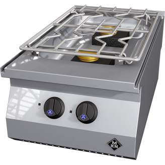 MKN 2-pits Gas kooktafel - tafelmodel 1263404