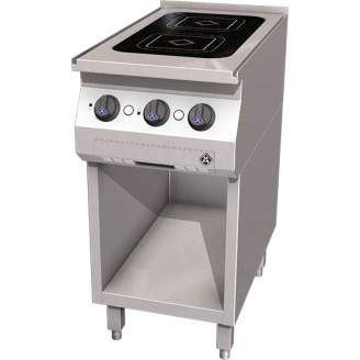 MKN 2-zones inductie kooktafel - staand model 1323101