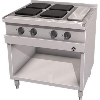 MKN 4-plaats elektrische kooktafel, 2123202
