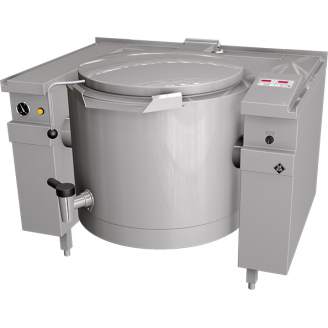 MKN elek. kookketel 100 L (elek. kantelbaar & EcoControl), mengkraan