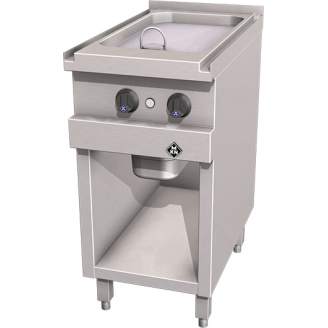 MKN elektrische bakplaat 3/4 SUPRA, glad, 700-serie, 2121134A