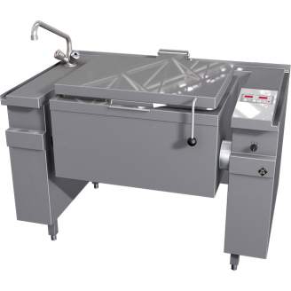 MKN elektrische braadslede 2/1 GN 300 mm, EcoControl, elek. kantelbaar