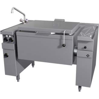 MKN elektrische braadslede 2/1 GN, 80 L, elektrisch kantelbaar