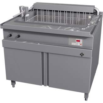 MKN elektrische bulk friteuse, kantelmotor links - Eco Control K&Ouml;LN