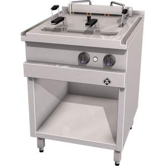 MKN elektrische friteuse met mandenlift en timer PARIS, 2120330A
