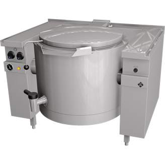 MKN elektrische kookketel 100 L (elektrisch kantelbaar), mengkraan