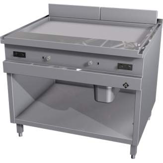 MKN gas bakplaat glad, 850-serie, 2061107