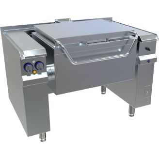 MKN gas kantelbare braadpan met onderbouw 14,4 kW, 100 liter, 3/1GN