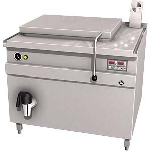 MKN gas kookketel 2 (EcoControl), 195 L, RVS ketel, 850-serie