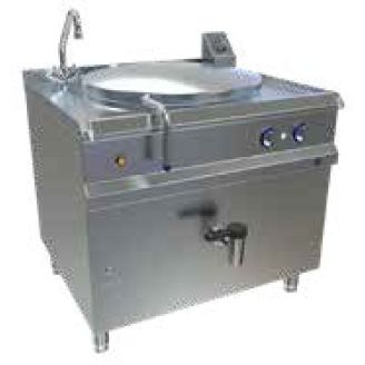 MKN gas snelkookketel rond, 150 L, 8GKER150X