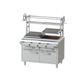 Nayati charcoal grill, NCMG 12-75 W2