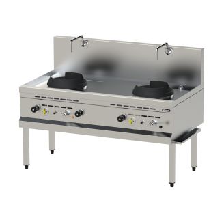 Nayati woktafel - NGK 80S, 2 wokbranders 33kW