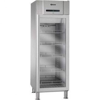 Gram COMPACT KG 610 RH 60HZ LM 5M glasdeur koelkast 2/1 GN - RVS