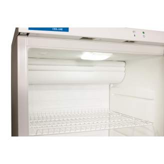 NordCap CD 290 LED glasdeur koelkast - wit - 290 liter