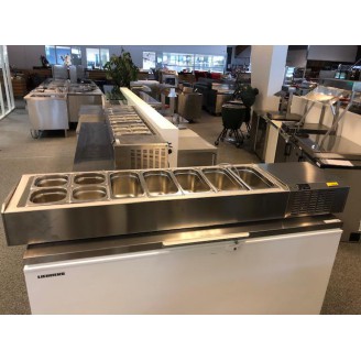 Showroommodel NordCap opzetkoelvitrine 7 x 1/3 GN