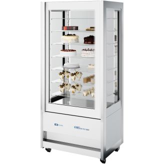 ISA panorama koelvitrine kristallen toren 930 RV TN WIT