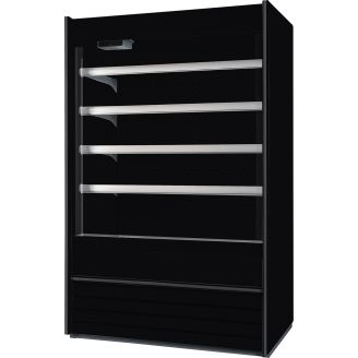 NordCap wandkoeling ALASKA 100 SLIM ENERGY BLACK