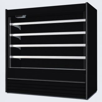 NordCap wandkoeling ALASKA 120 SLIM ENERGY BLACK