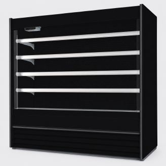 NordCap wandkoeling ALASKA 150 SLIM ENERGY BLACK