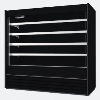 NordCap wandkoeling ALASKA 180 SLIM ENERGY BLACK