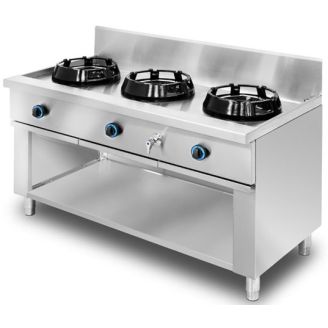 NTGas standaard Aziatisch wok fornuis MOB/03-3C-WA 3 branders