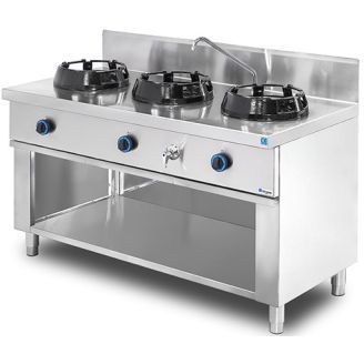 NTGas standaard Aziatisch wok fornuis MOB/03-3C-WL 3 branders