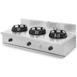 NTGas standaard Aziatisch wok tafelmodel fornuis PAV/03-3V-WL