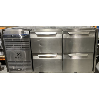Occasion Electrolux koelwerkbank - 290lt, 4 laden