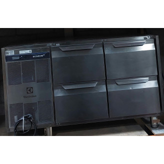 Occasion Electrolux koelwerkbank 4 Lade 290L