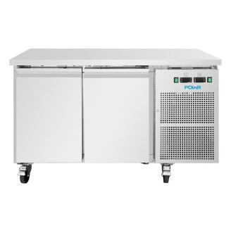 Polar U-Serie Koel-Vrieswerkbank Met 2 Deuren 124L
