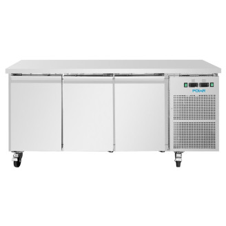Polar U-Serie Koel-Vrieswerkbank Met 3 Deuren 314L