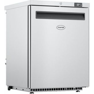 Foster Onderbouw koelkast enkeldeurs 150L RVS en Aluminium