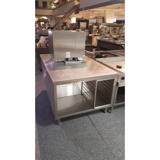 Showroommodel onderstel t.b.v. 2 x combi-steamer