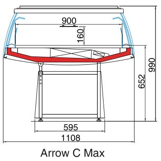 Oscartielle Koeleiland - ARROW C-MAX 130 - R290