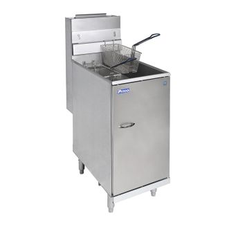 Pitco gas friteuse 35C+S Millivolt- stalen pan