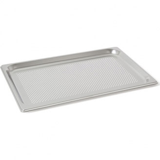 Rieber RVS geperforeerde gastronorm bak - zonder grepen - 1/1 GN - 20 mm. - 11024