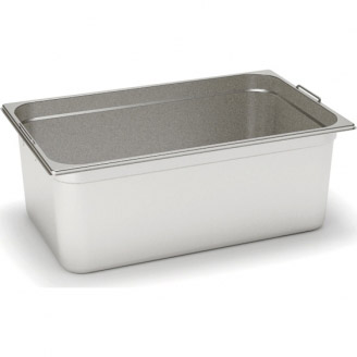 Rieber RVS gesloten gastronorm bak - met afzinkbare grepen - 1/1 GN - 55 mm. - 11055 F