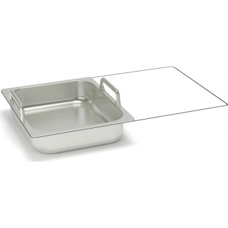 Rieber thermoplates - met grepen - 40 mm - 1/2 GN - 84010911